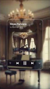 Rêves Parisiens | French music | Instrumental music | No copyright | AI songs #instrumentalmusic