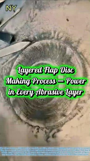 Layered Flap Disc Making Process – Power in Every Abrasive Layer.