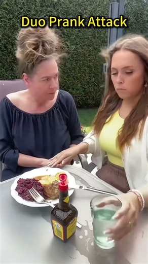 Duo prank attack! #funny videos #prankvideo #streetprank #funnyprank #fyp