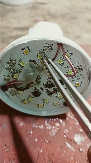 LED bulb repair LED remove this jumper 100% working