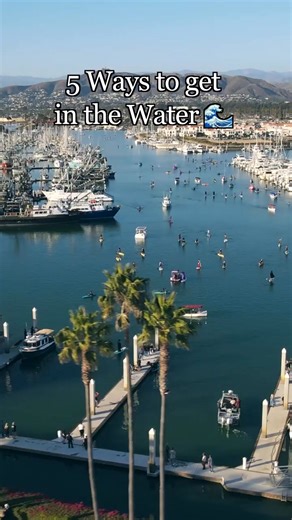 🌞Summer is officially here...it's time to dive into Ventura's ocean blue 🌊 The next time you're planning your summer escape to Ventura, make sure you get the crew together and play in the waves: 1. 🧘‍♀️ Stand tall and soak up the view on a stand-up paddleboard (you can rent from Ventura Boat Rentals) 2. 🏄‍♂️ Chase the stoke on a surfboard — there are plenty of local surf classes that'll help you catch your first wave no matter your skill level! 3. 🤿 Snorkel your way into another world benea