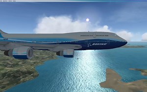 [FSX]飞行模拟 波音747 广州白云-香港 全程