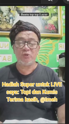 Salah satu Hadiah terbaik di LIVE saya. Terima kasih atas dukungan Anda terhadap konten saya, Imeh. @Imeh #tiktoklive #livehighlights #livegift #hatandmustache #topidankumis