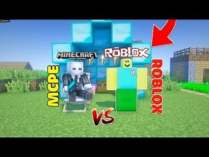 1 NGÀY SỐNG CHUNG VÀ BẢO VỆ NHÂN VẬT ROBLOX DỄ THƯƠNG TRONG MCPE | Thử Thách SlenderMan