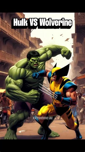 Follow 👉 Extreme AI . .. #dailyshorts #crazyedits #hulk #shorts #extremeai [Fun, Entertainment, Wild ideas, Crazy fights, Crazy edits, Extreme fighting]