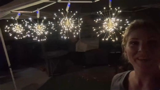 Watch Firework Lights USB Rechargeable LED Sphere Lights on Amazon Live