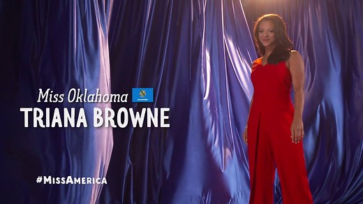 Miss Oklahoma 2017, Triana Browne! | Miss America
