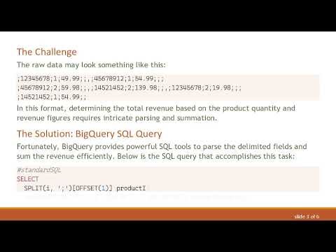 How to SUM Revenue from Delimited Product Data in Google BigQuery