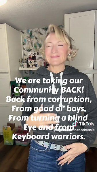 Can you hear me in the back?! Our unity is what will bring this community back together. Standing up for the good. I hear you. I see you. And I fight with you. Good change WILL prevail. #bethechange #smalltownusa