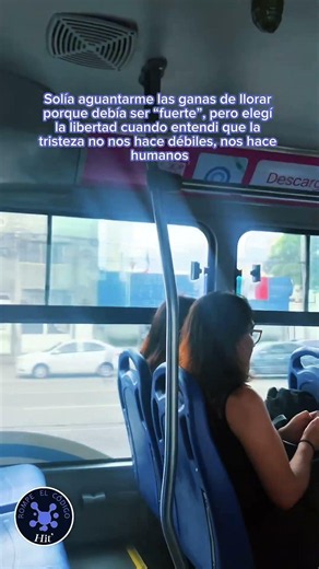 Solía aguantarme las ganas de llorar