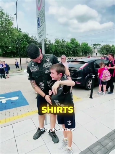 This Kid Was Getting Bullied Until His Dad Came With...💔🏍️