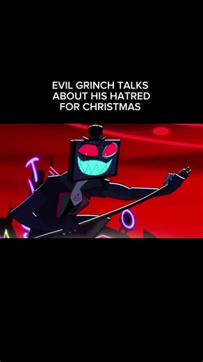 EVIL GRINCH SPOTTRD #fyp #vox #hazbinhotel #viral #christmas