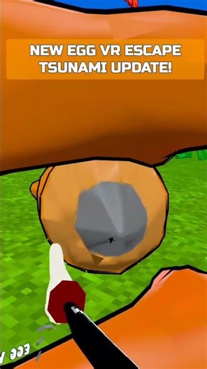 NEW Egg VR Escape Tsunami UPDATE 🌊🥚! #eggvr #gorillatag #animalcompany