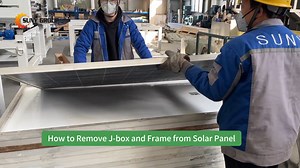 Our Automatic J-box & Frame Removing Machine offers a quick, efficient solution for solar panel recycling, significantly improving your operation’s productivity. This machine seamlessly removes both the J-box and frames from panels, allowing for cleaner, more efficient recycling. Whether you're looking for a full recycling line or a standalone machine, we provide tailored solutions to fit your specific needs. From individual components to complete automated systems, we have the right equipment t