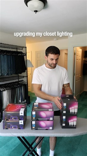 Upgrading My Closet Lighting Setup