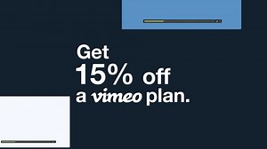 1.2K views | For a limited time, get 15% off our plans. All things video under one video roof. | Vimeo | Facebook