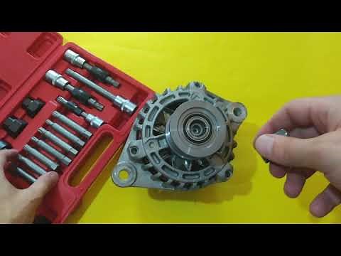 How to Replace Alternator's Freewheel Clutch Pulley