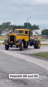 183K views · 7.6K reactions | The iconic Peterbilt 281 & 351  What a legend!  hmdjobs #trucking #peterbilt #pete #sweetpete #truckinglife #cdllife #truckinghistory #truckdriver #cdl #cdldriver #18wheeler #classictruck #truckingpro | Truck Warrior | Facebook