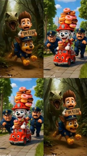 🐾 Funniest Chase, Ryder and Marshall Paw Patrol Fails Ever! part 4 #cartoons #pawpatrol #funnyshorts