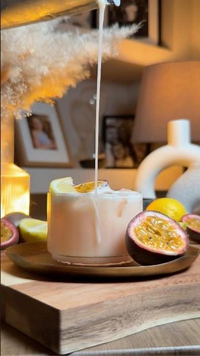 Creamy twist on the classic Pornstar Martini recipe