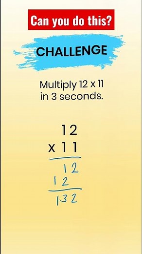 Fast multiplication they never taught you ar school | Multiplication hack | Math shortcuts