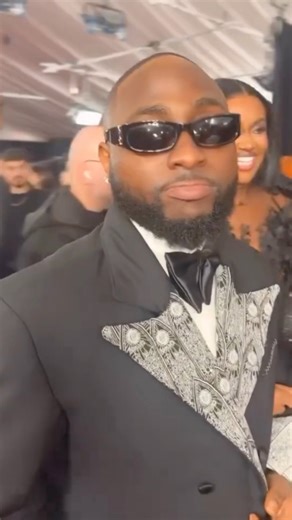 Davido arrives with his wife, Chioma Adeleke for the Grammy Awards | LAFTA FADA comedy
