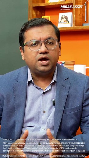 199 reactions | Insightful perspectives from fund manager Varun Goel. Exploring the dynamics of growth beyond the top 500 companies and how it aligns with the performance of small-cap stocks. Dive into this expert analysis to stay ahead in your investment journey! Know more: https://shorturl.at/Sjxk7 Invest Now: https://shorturl.at/LZpaS #miraeassetmutualfund #miraeasset #smallcap #investment #smallcapinvestment #financialplanning | Mirae Asset India | Facebook