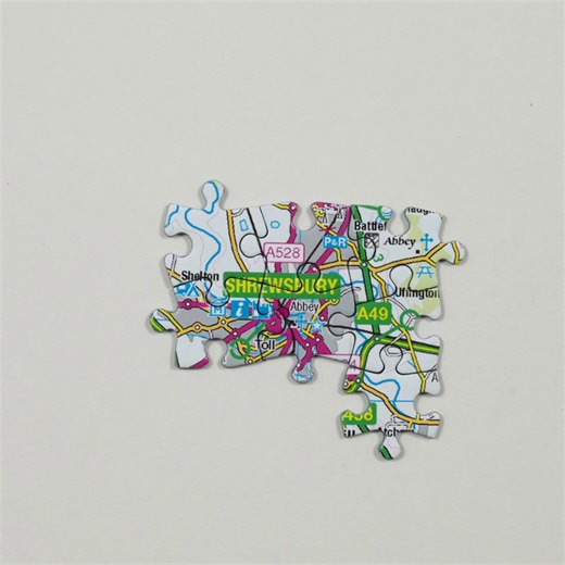 I had been meaning to try our Shropshire map jigsaw puzzle for a long time and finally got around to it this week. I really thought I knew the county well, but there were several places that left me scratching my head. How well do you know Shropshire? Test yourself with our most popular puzzle! Available from local shops and our website - see link in comments. 🙂 | Shropshire and Beyond