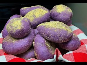 Pandesal Ube | Ube Pandesal Recipe | How to make Pandesal dough by hands