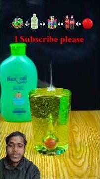 red hot balls vs rubber band+nexton baby shampoo+rainbow spring+coca-cola bottle what next? #shorts