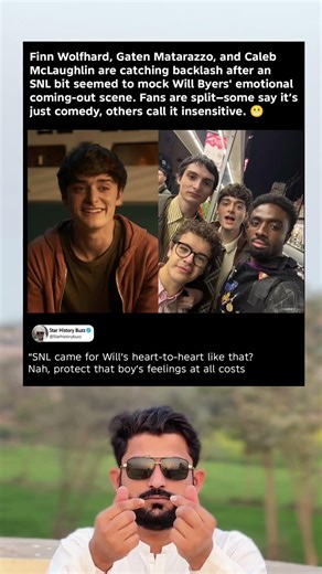 Finn, Gaten & Caleb SNL Backlash: Mocked Will's Coming Out? 😱 #memes#shortsvideo#shorts