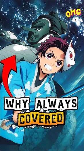 Why Urokodaki Never Shows His Real Face? #shorts #demonslayer