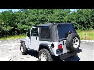 2006 Jeep Wrangler Start Up, Engine & In Depth Tour
