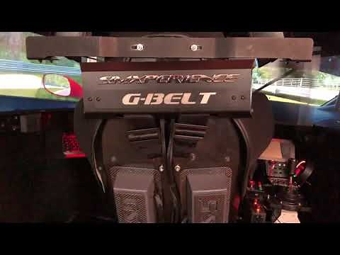 SimXperience G-belt, G-seat, Accuforce V2 wheel, SimVibe extension/chassis mode on Sim Commander 4