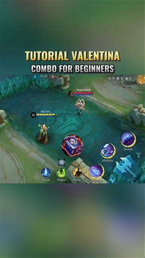 Valentina Mobile Legends Tutorial | Easy Combos To Use #mlbbcreator #mlbbnext2025