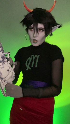 finally recosplayed kanaya 💪 #kanayamaryam #homestuck #kanaya