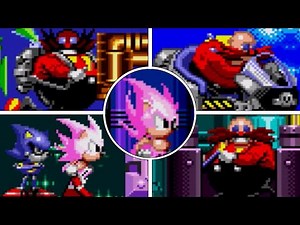 Miracle Sonic VS All Bosses in Sonic CD