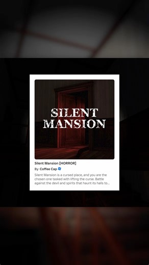 Silent Mansion [HORROR] - Roblox