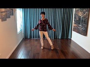 Wild Wild West Boogie line dance demonstration and tutorial by Stephie