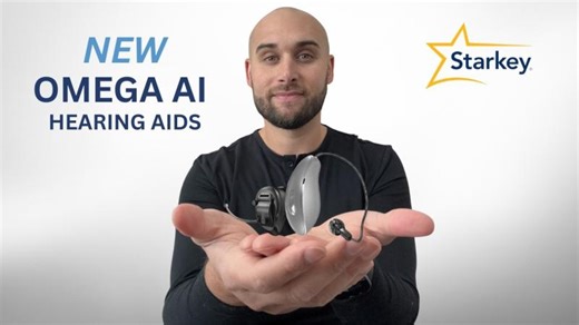 NEW Starkey Omega AI Hearing Aids