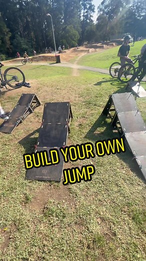 Build Your Own Jigsaw Jumps: Mountain Biking Fun
