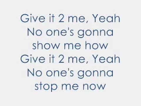 ×÷·.·´¯`·)» Madonna Lyrics-Give it 2 me «(·´¯`·.·÷×