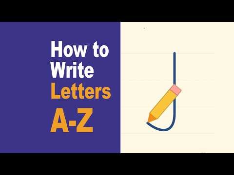 How to Write the Uppercase Letter J | ABC Learning for Kids