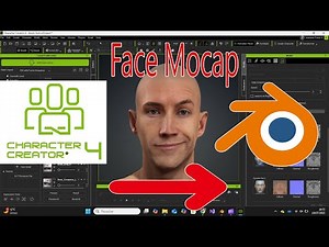 How to import CC4 (Character Creator 4) to Blender with face shapekeys and animations expressions