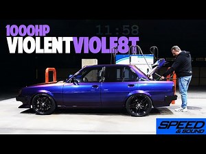VIOLE8T: 1000HP Toyota Corolla 1UZ Turbo - Raw Sound