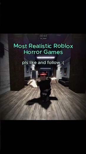 Most Realistic Roblox Horror Games #roblox
