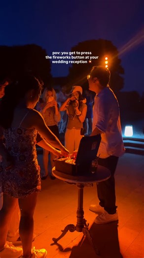 Lighting up the night sky at your wedding — are fireworks worth the hype? Vote below! #destinationweddings #pariswedding #weddingreception | Ariel Chiu Events | Facebook