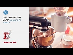 Comment utiliser votre balance et tamis ? | KitchenAid
