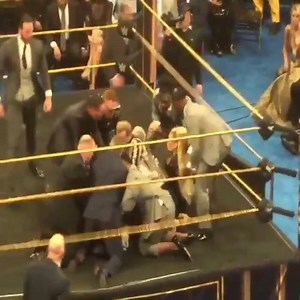 3K views · 22 reactions | BREAKING: Fan attacks Brett Hart & Natalya during Hart Foundation WWE HOF speach.  | WWE & AEW Women's Sexy- Fan Club | Facebook