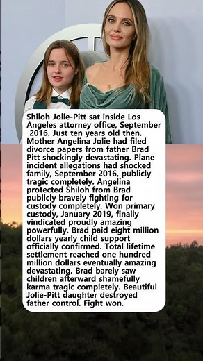 The Quiet Money Battle Shiloh Jolie-Pitt Faced After Brad's Divorce—She Won 100 Million